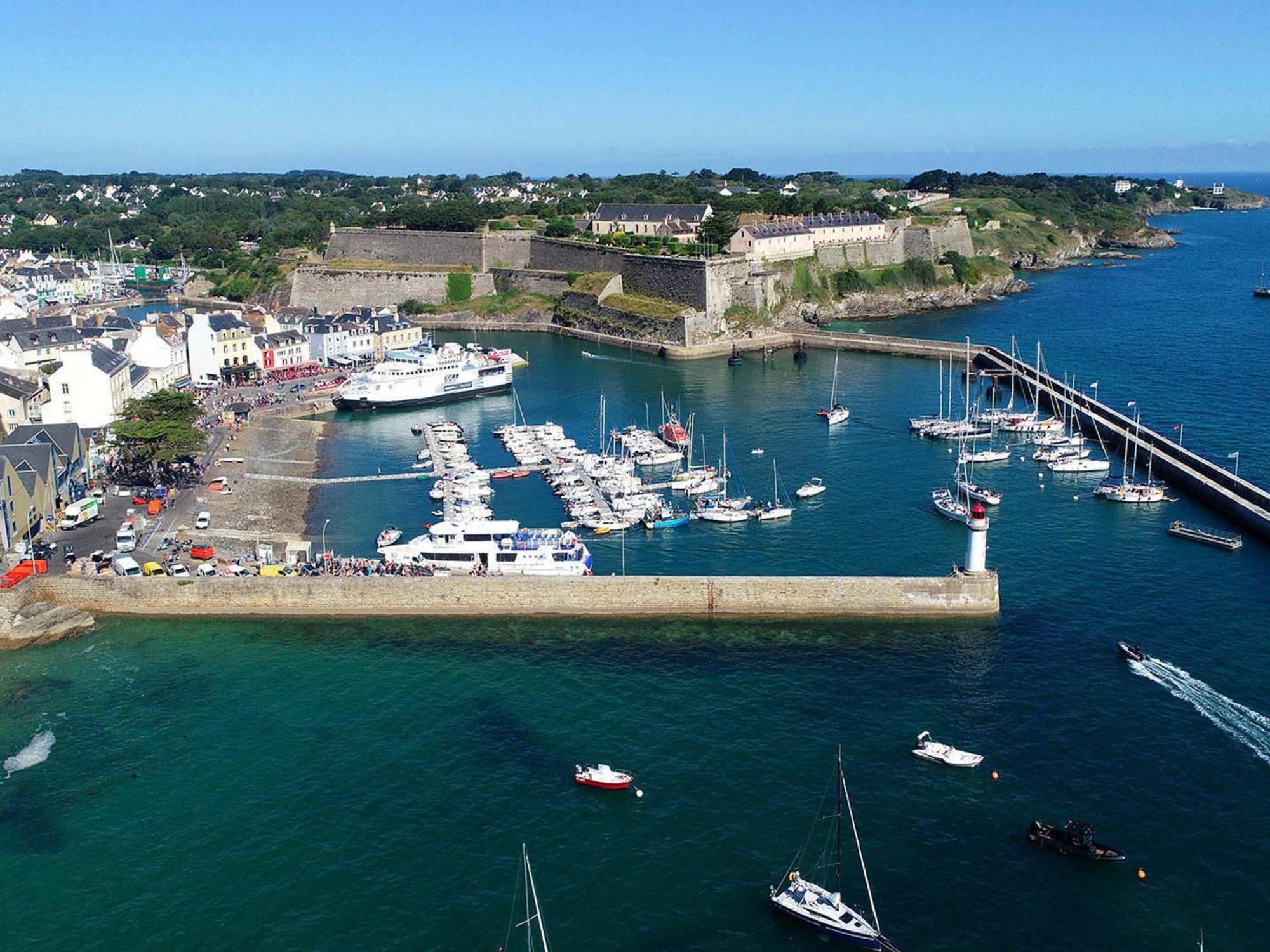 Studio Renove Avec Parking, Wifi, Proche Plage Et Centre - Fr-1-418-93 Le Palais Exterior foto